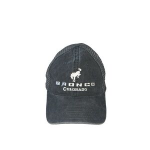 NEW Ford Bronco Washed Grey Baseball‎ Cap Hat